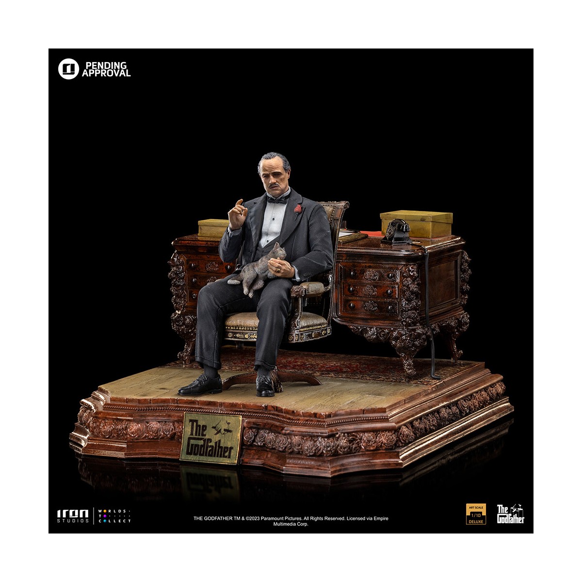 Iron Studios - The Godfather - Don Vito Corleone 1/10 Deluxe Art Scale