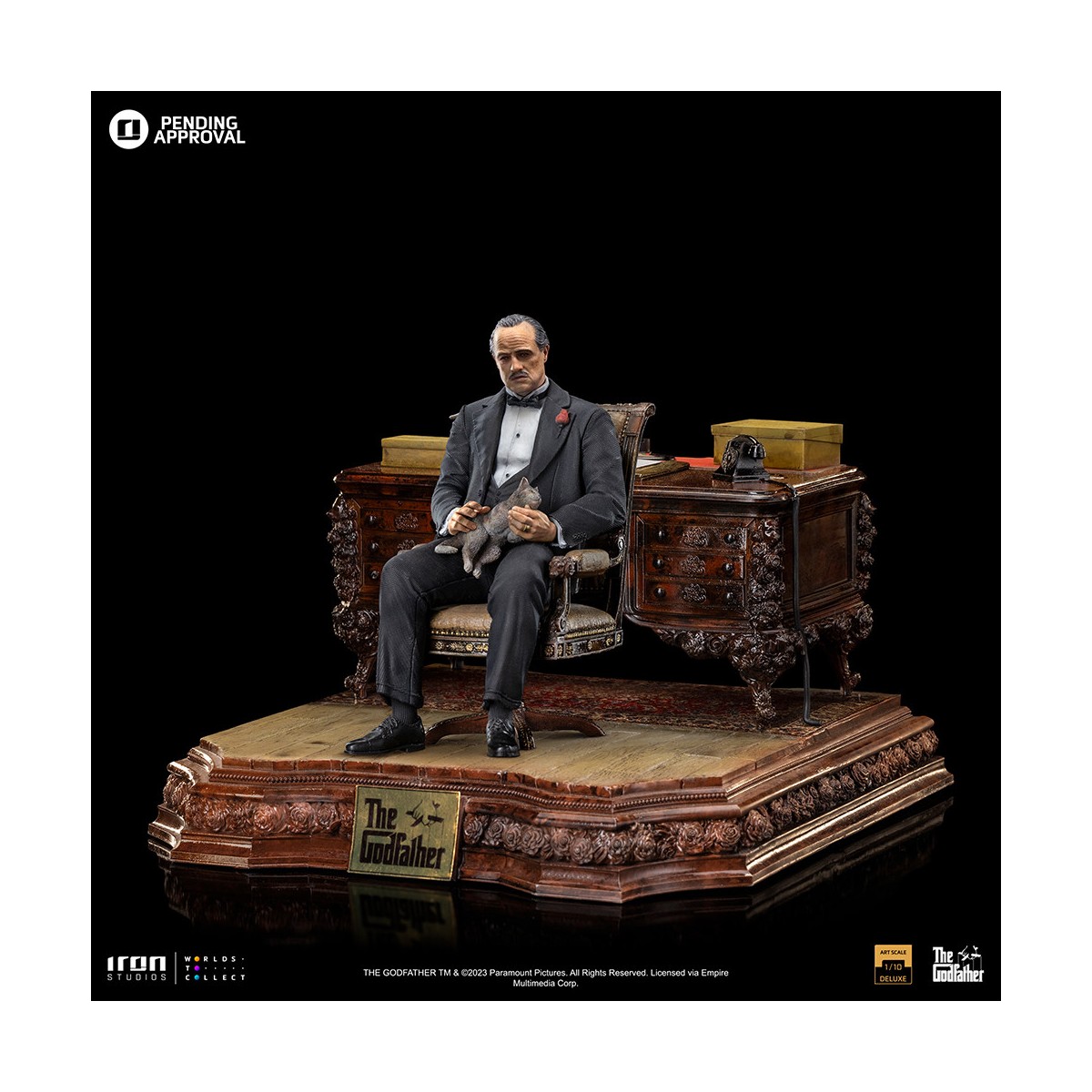Iron Studios - The Godfather - Don Vito Corleone 1/10 Deluxe Art Scale