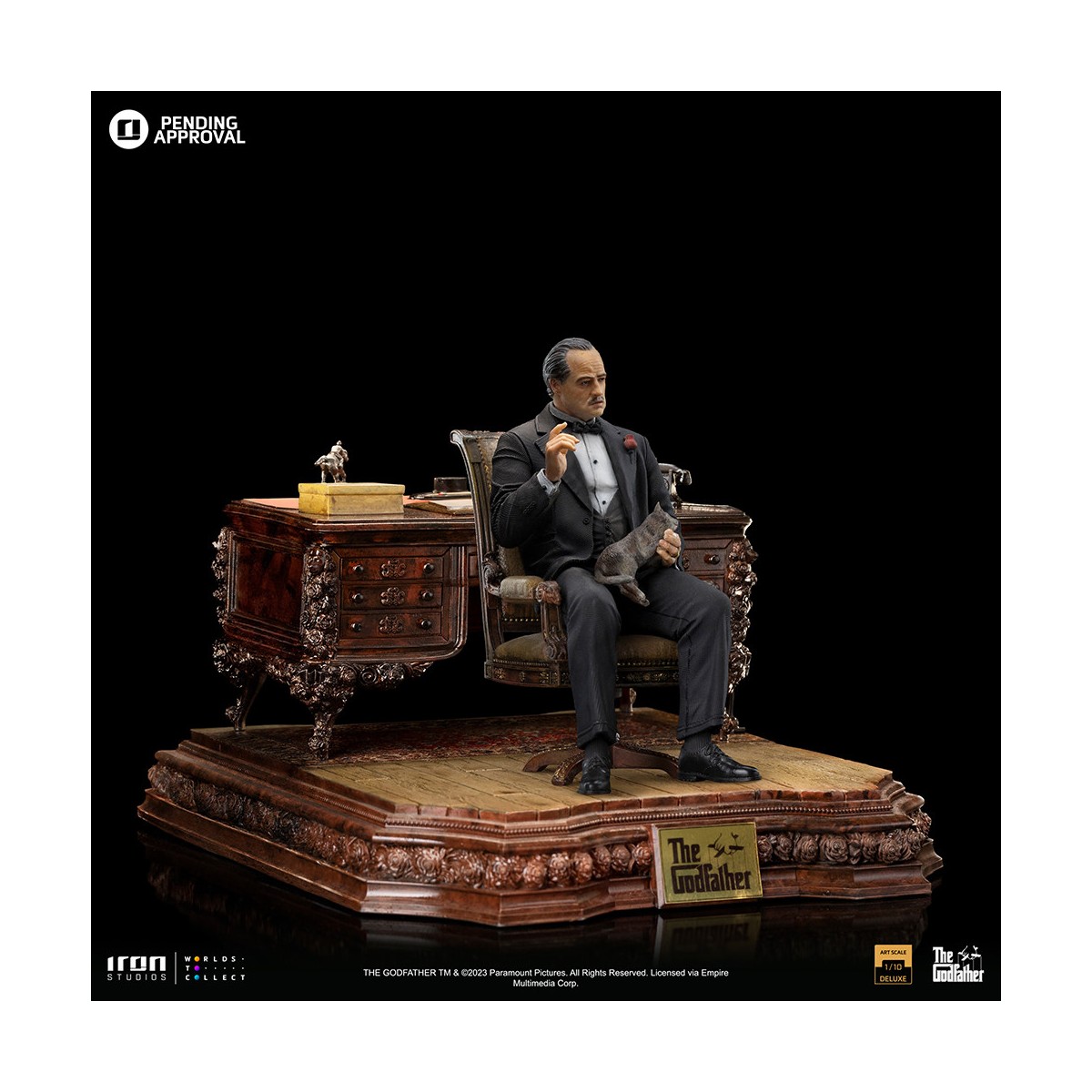 Iron Studios - The Godfather - Don Vito Corleone 1/10 Deluxe Art Scale