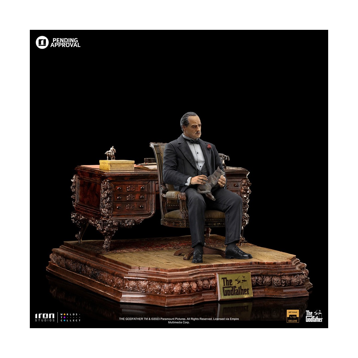Iron Studios - The Godfather - Don Vito Corleone 1/10 Deluxe Art Scale