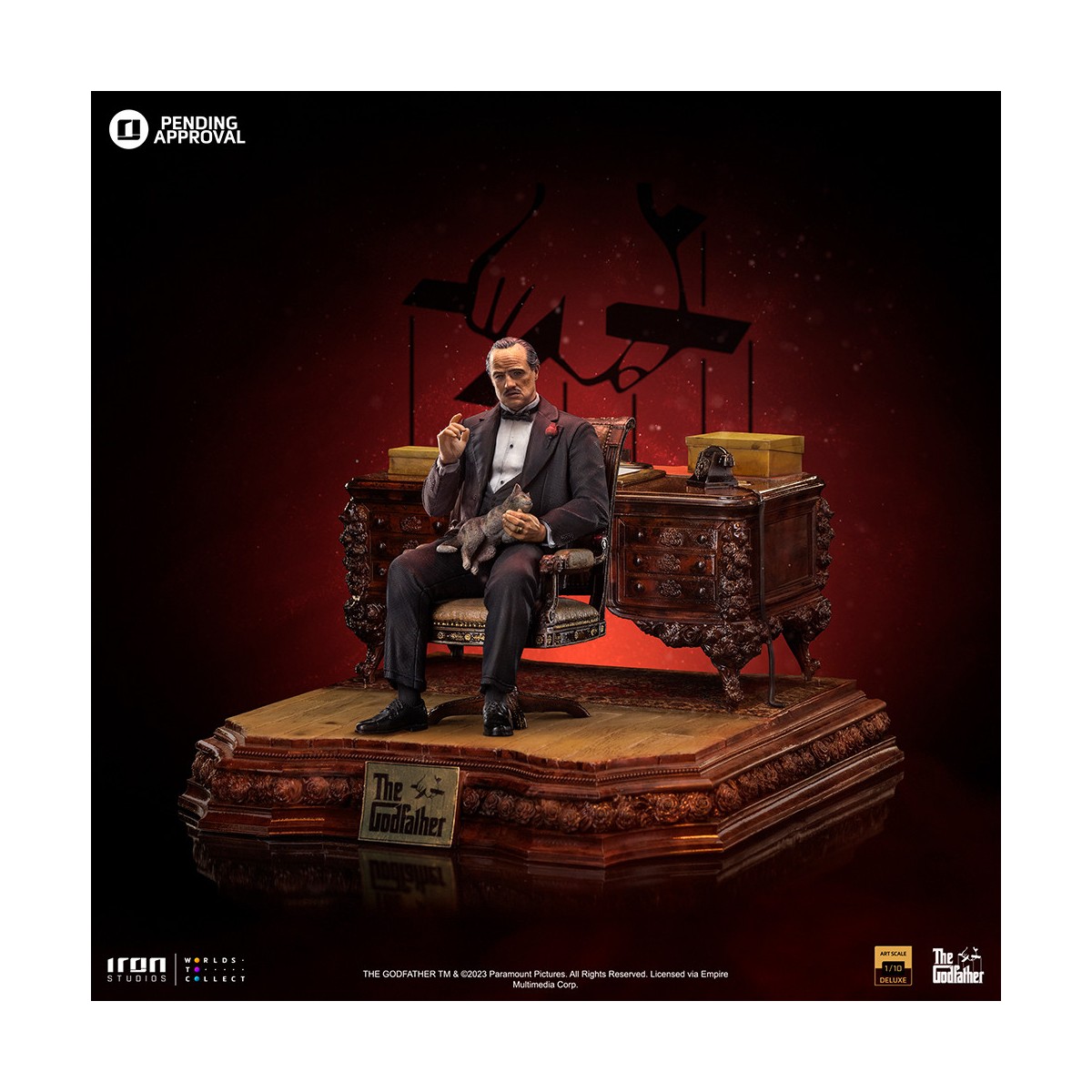 Iron Studios - The Godfather - Don Vito Corleone 1/10 Deluxe Art Scale