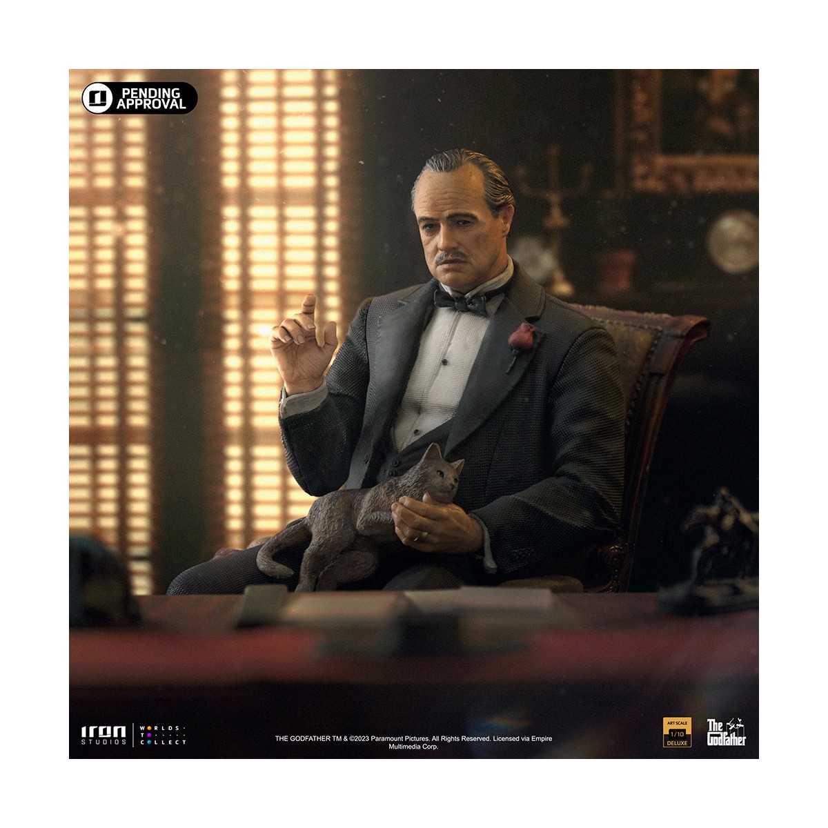 Iron Studios - The Godfather - Don Vito Corleone 1/10 Deluxe Art Scale