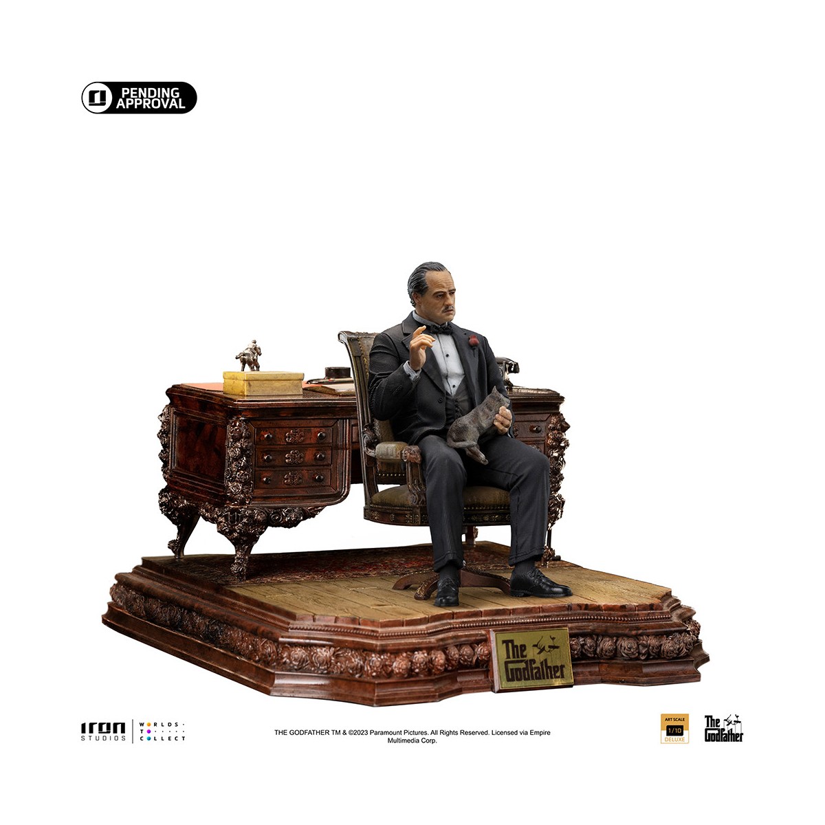 Iron Studios - The Godfather - Don Vito Corleone 1/10 Deluxe Art Scale