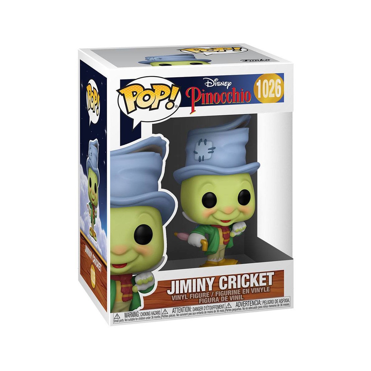 Funko POP! Disney 1026 - Jiminy Cricket - Pinocchio 80th Anniversary