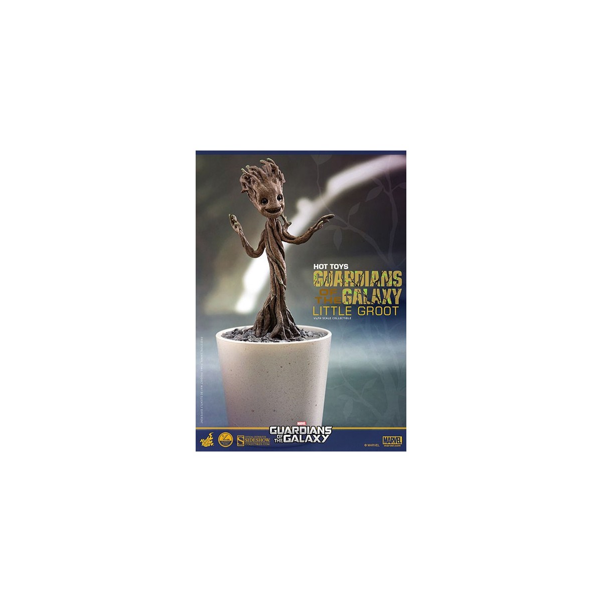 Hot Toys  Les Gardiens de la Galaxie figurine QS Series 1/4 Little Groot