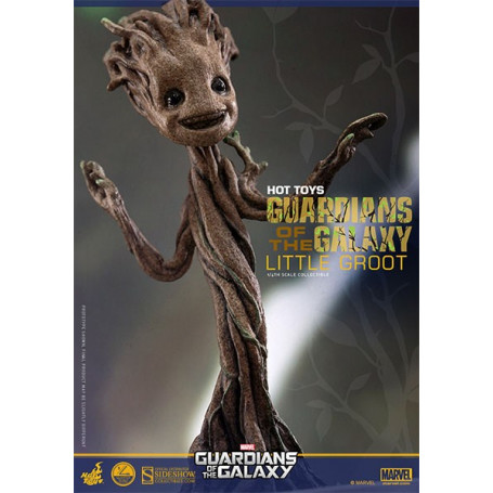 Hot Toys  Les Gardiens de la Galaxie figurine QS Series 1/4 Little Groot