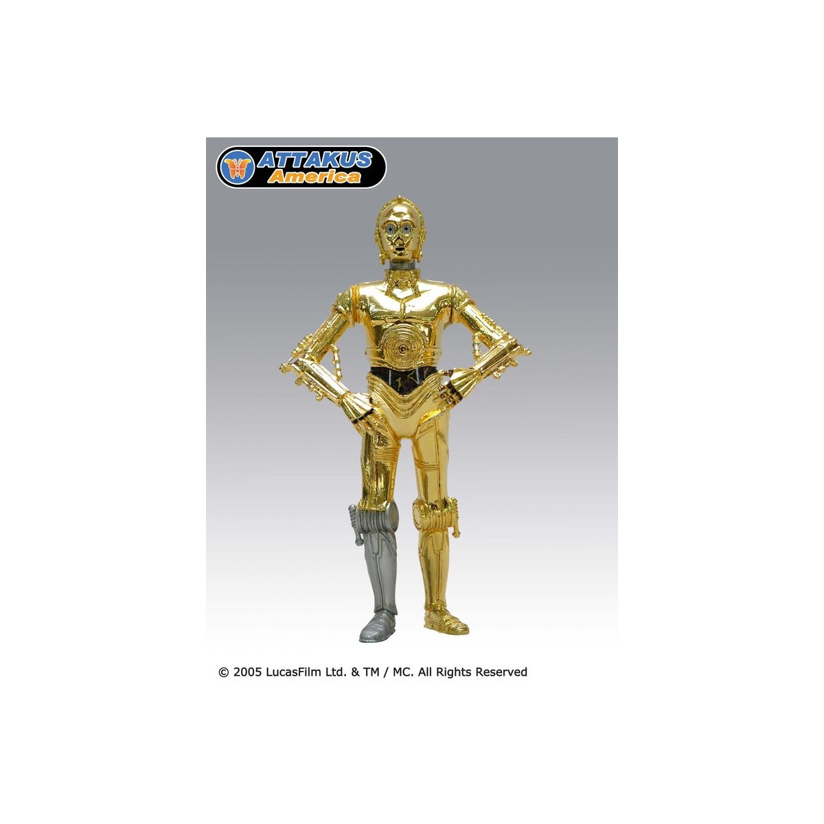 Attakus Metal - C3PO