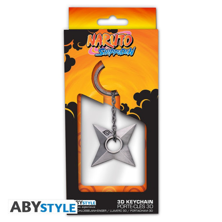 ABYstyle NARUTO SHIPPUDEN - "Shuriken Konoha" 3D key ring
