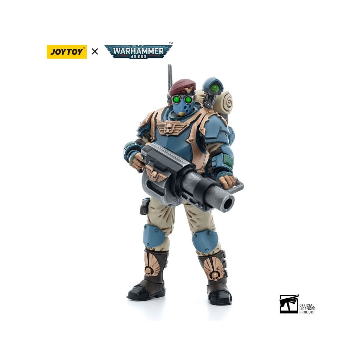 JoyToy Space Marines - Astra Militarum Tempestus - Scions Squad 55Th Kappic Eagles Grenadier 1/18 - Warhammer 40K