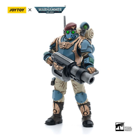 JoyToy Space Marines - Astra Militarum Tempestus - Scions Squad 55Th Kappic Eagles Grenadier 1/18 - Warhammer 40K