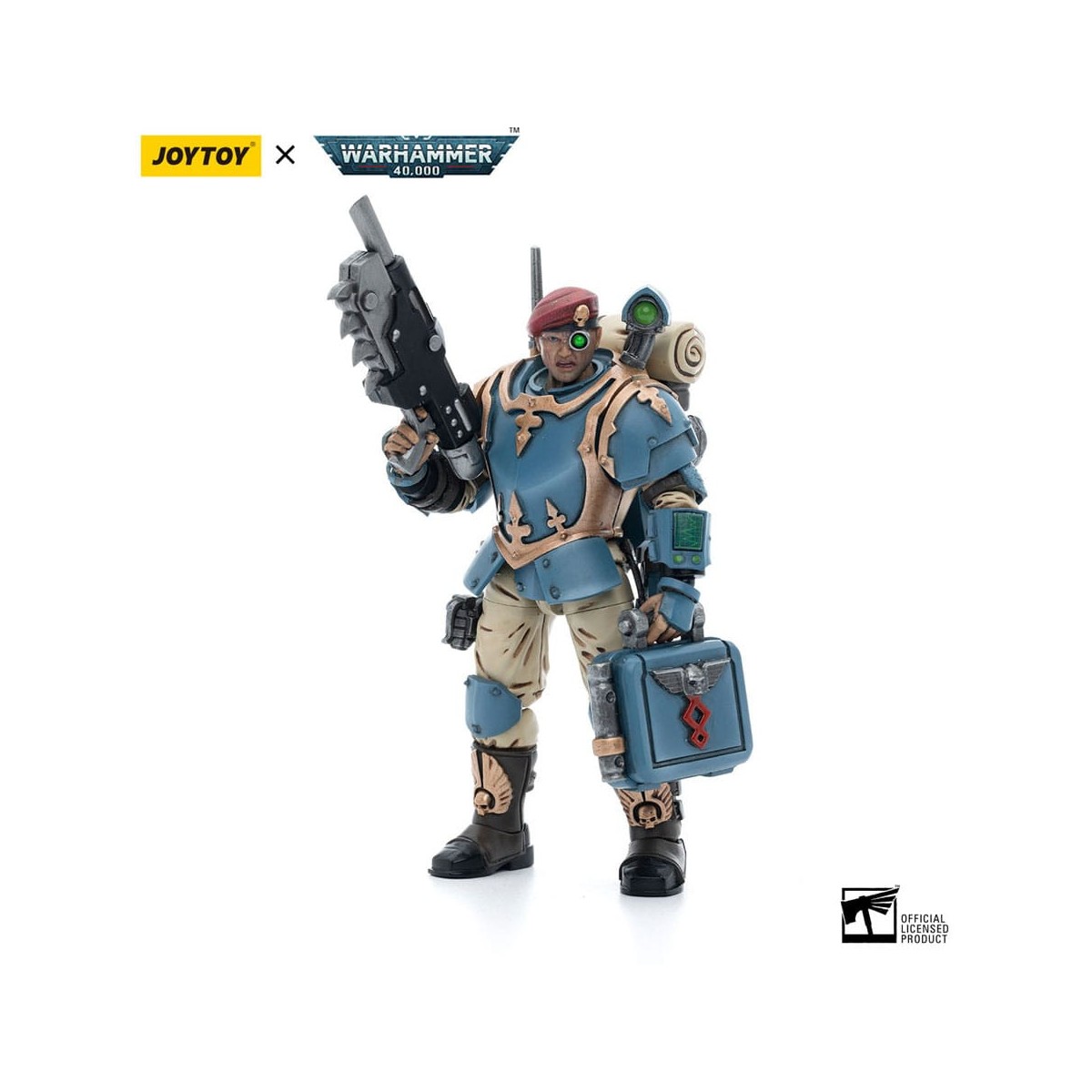 JoyToy Space Marines - Astra Militarum Tempestus - Scions Squad 55Th Kappic Eagles Medic 1/18 - Warhammer 40K