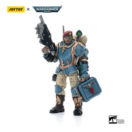 JoyToy Space Marines - Astra Militarum Tempestus - Scions Squad 55Th Kappic Eagles Medic 1/18 - Warhammer 40K