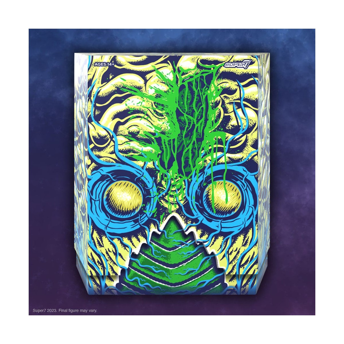 Super 7 - Universal Monsters - Ultimates Metaluna Mutant Blue Glow (Glow in the Dark) Wave 2