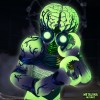 Super 7 - Universal Monsters - Ultimates Metaluna Mutant Blue Glow (Glow in the Dark) Wave 2