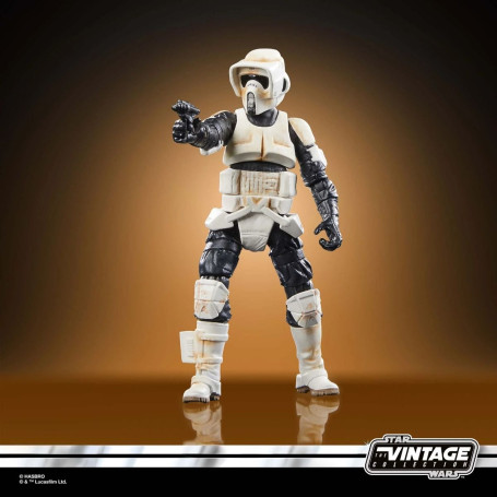 Hasbro - Star Wars The Vintage Collection - Speeder Bike, Scout Trooper & Grogu - The Mandalorian
