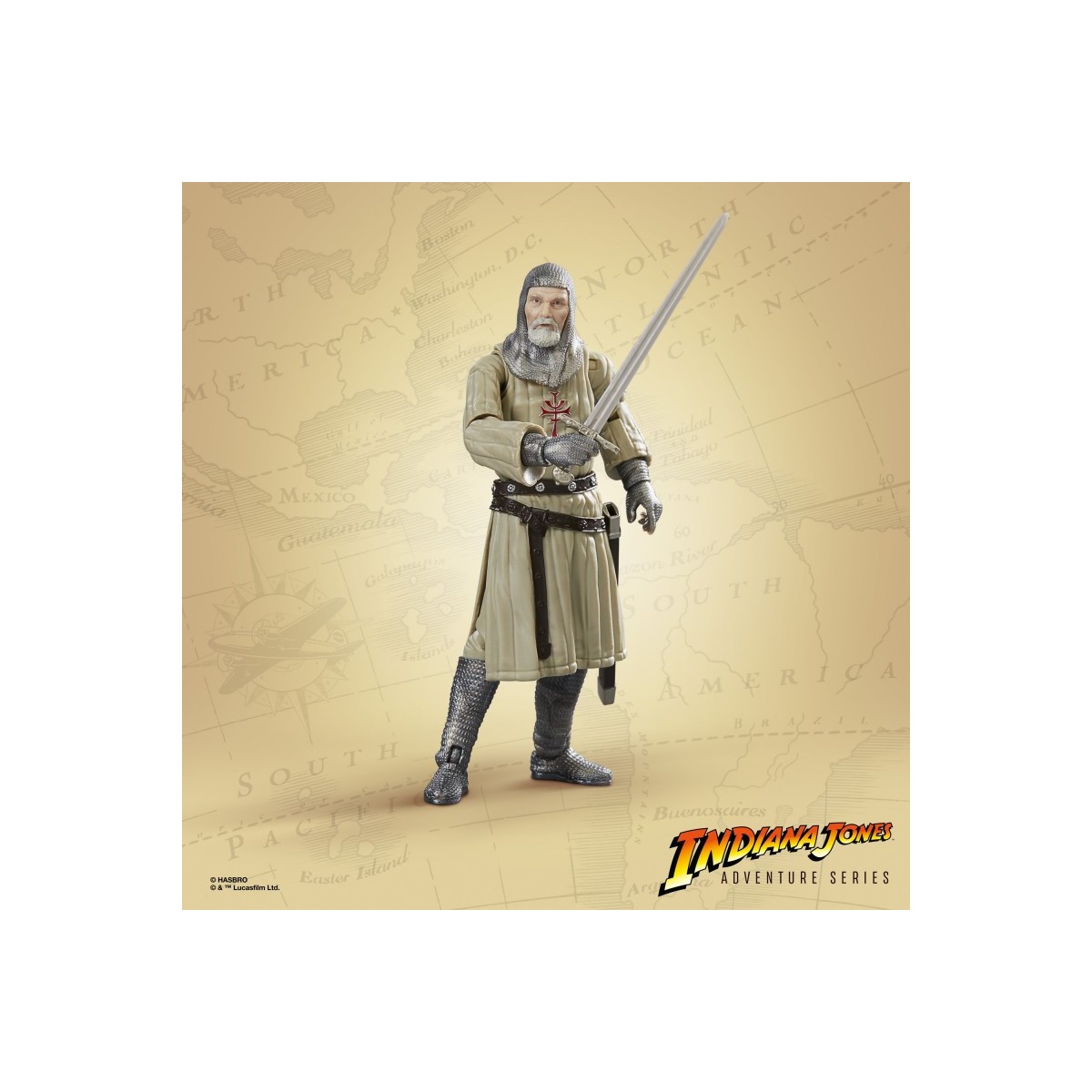 Hasbro - Grail Knight - Indiana Jones Adventure Series: Indiana Jones and the Last Crusade 1/12
