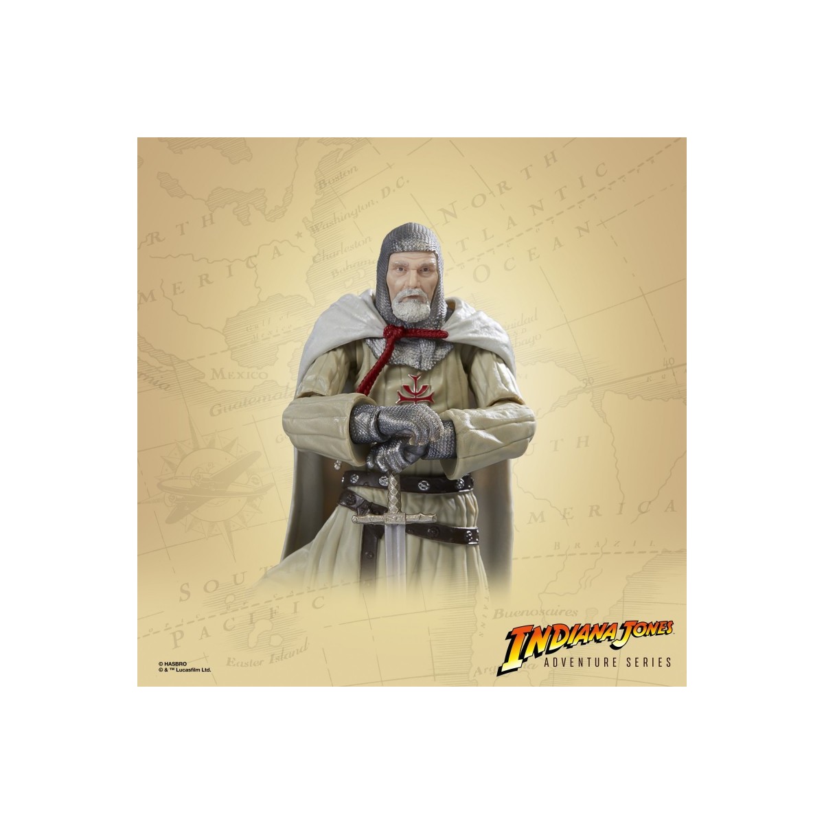 Hasbro - Grail Knight - Indiana Jones Adventure Series: Indiana Jones and the Last Crusade 1/12
