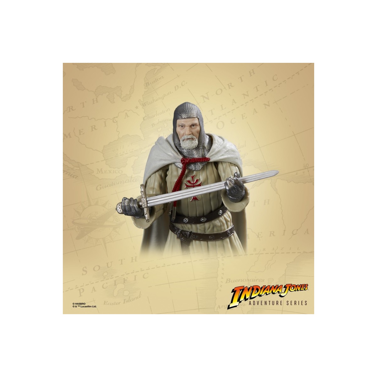 Hasbro - Grail Knight - Indiana Jones Adventure Series: Indiana Jones and the Last Crusade 1/12