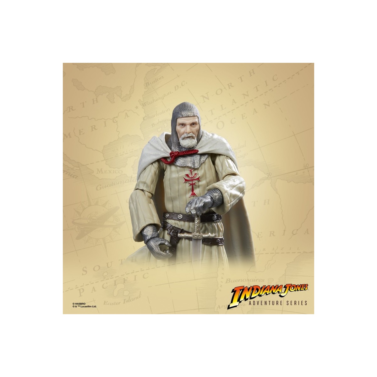 Hasbro - Grail Knight - Indiana Jones Adventure Series: Indiana Jones and the Last Crusade 1/12