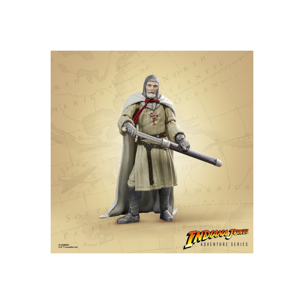 Hasbro - Grail Knight - Indiana Jones Adventure Series: Indiana Jones and the Last Crusade 1/12