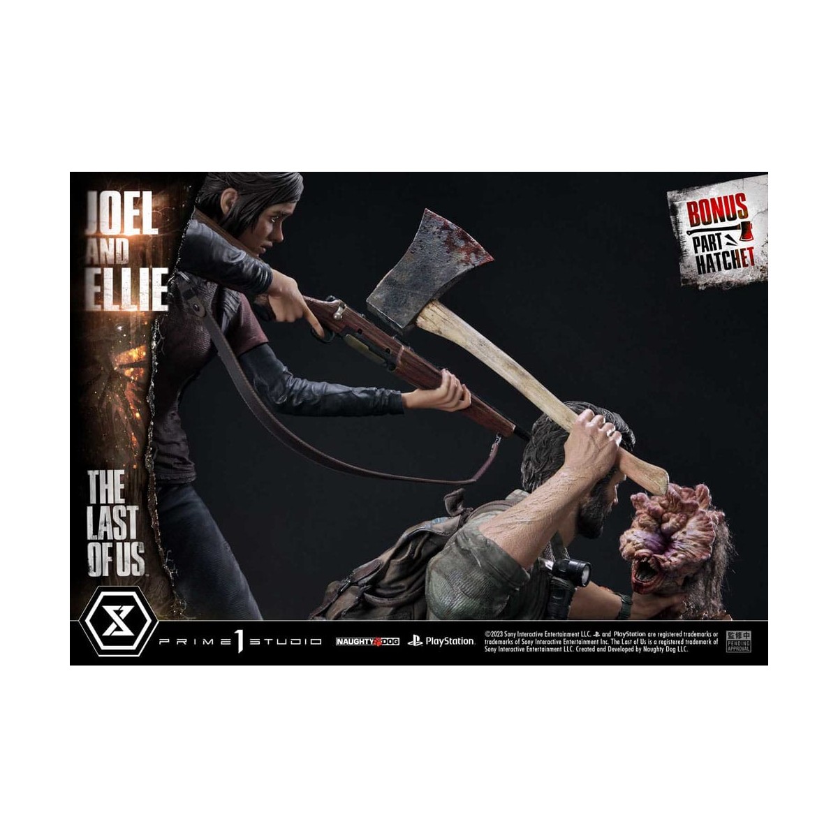 Prime 1 - Joel & Ellie Deluxe Bonus Version (The Last of Us Part I) 1/4 Ultimate Premium Masterline Series
