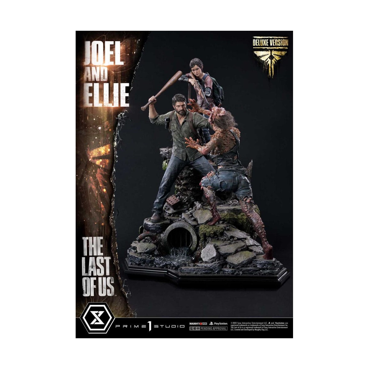 Prime 1 - Joel & Ellie Deluxe Bonus Version (The Last of Us Part I) 1/4 Ultimate Premium Masterline Series
