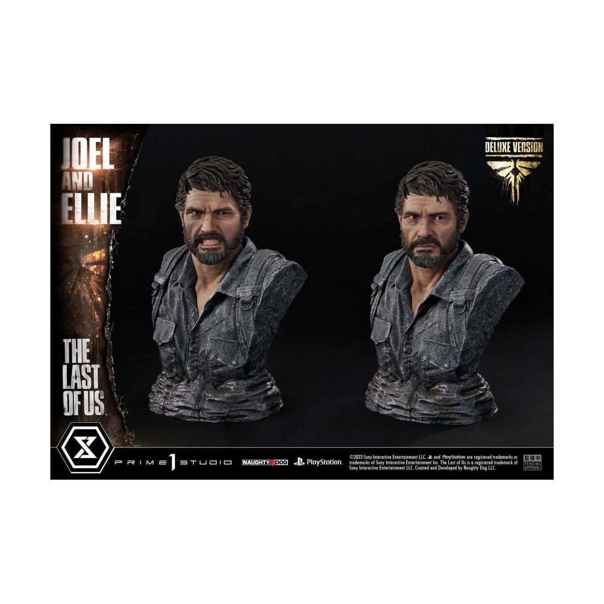 Prime 1 - Joel & Ellie Deluxe Bonus Version (The Last of Us Part I) 1/4 Ultimate Premium Masterline Series
