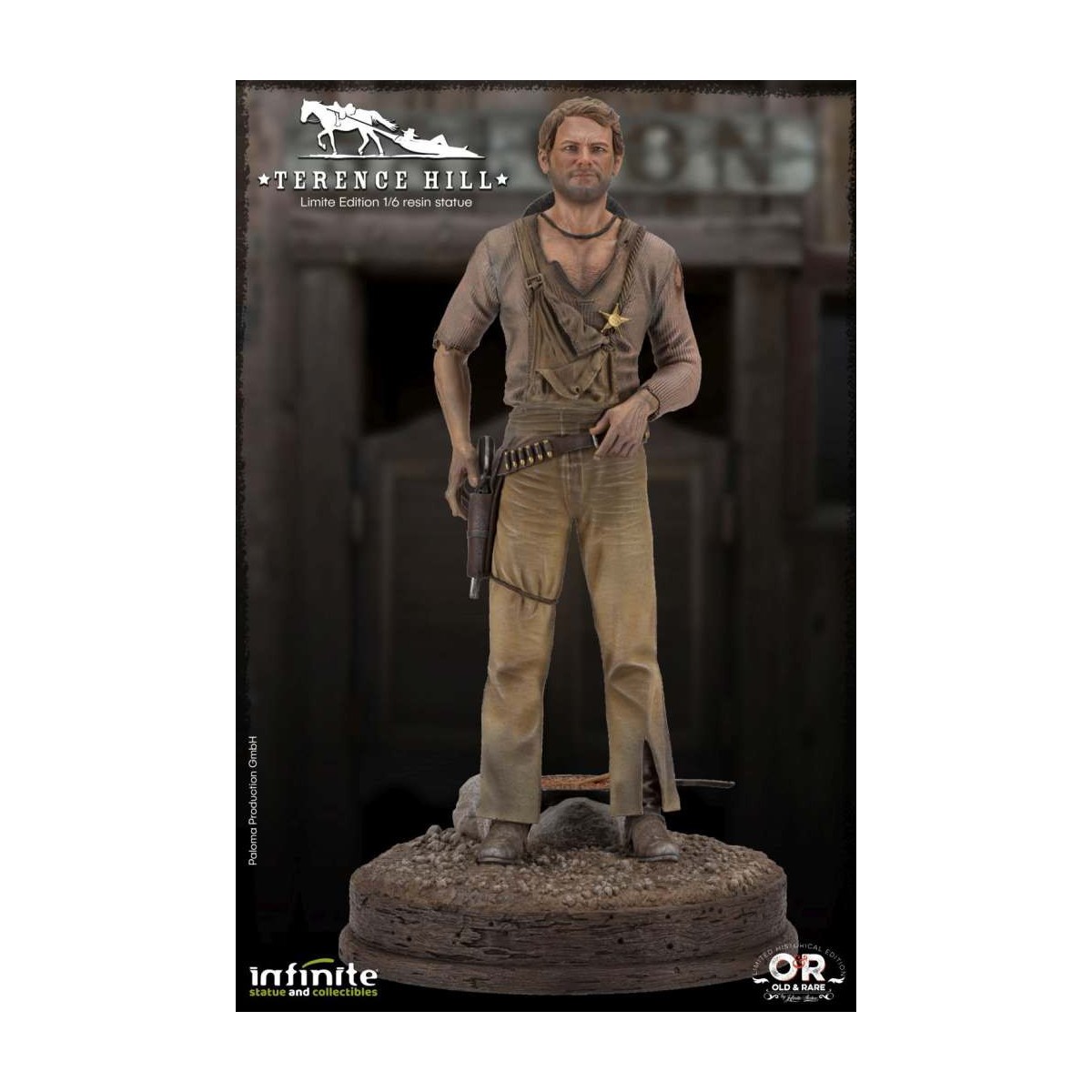 Infinite Statue - Terence hill - OLD&RARE 1/6 Resin Statue