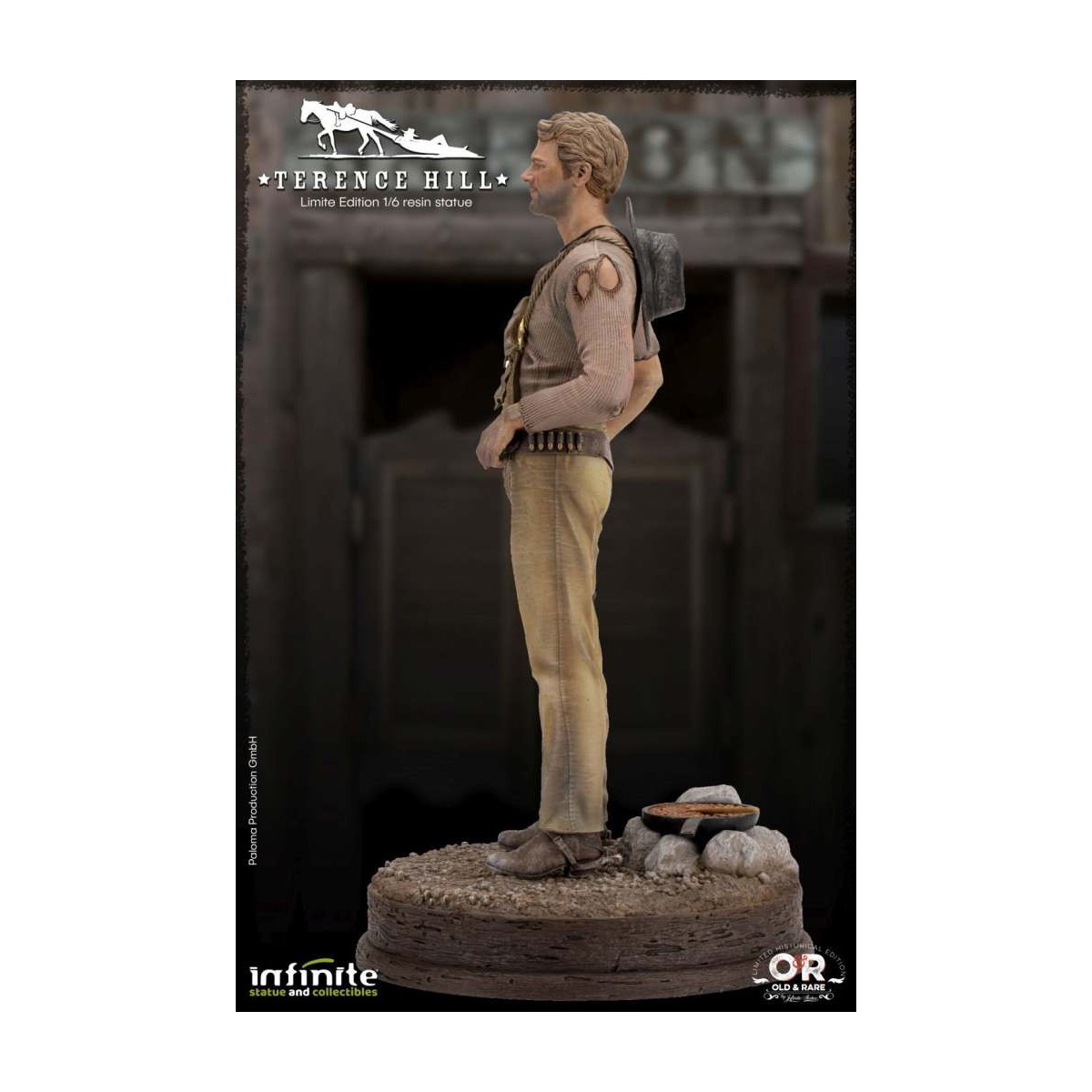 Infinite Statue - Terence hill - OLD&RARE 1/6 Resin Statue