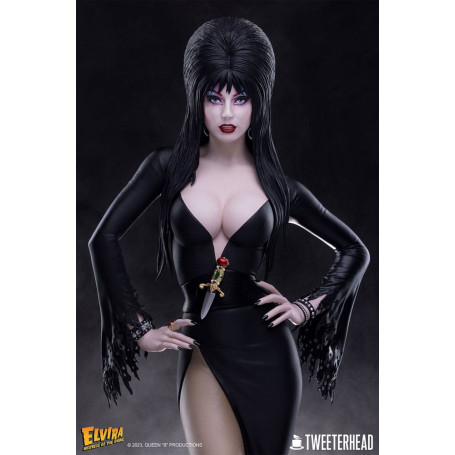 Tweeterhead - Elvira: Mistress of the Dark statue 1/4