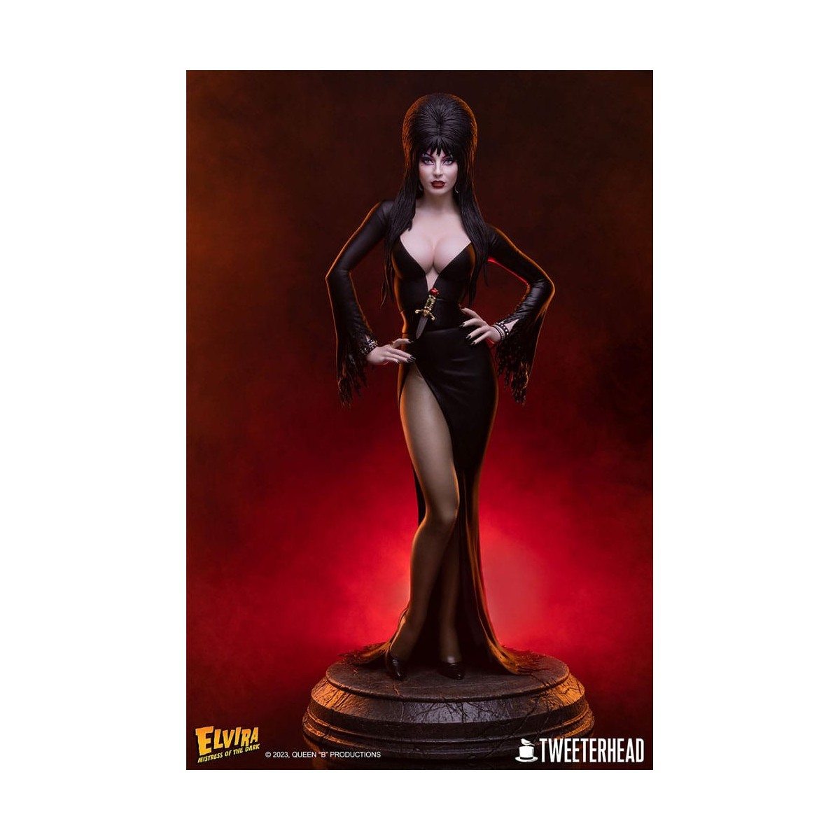 Tweeterhead - Elvira: Mistress of the Dark statue 1/4