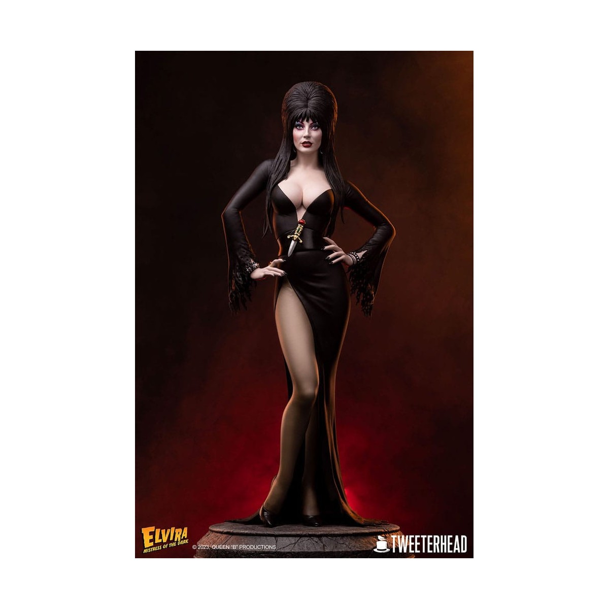 Tweeterhead - Elvira: Mistress of the Dark statue 1/4