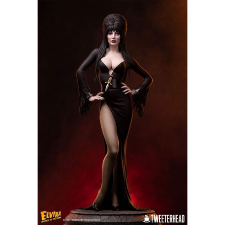 Tweeterhead - Elvira: Mistress of the Dark statue 1/4