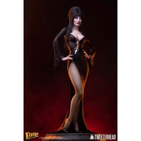 Tweeterhead - Elvira: Mistress of the Dark statue 1/4