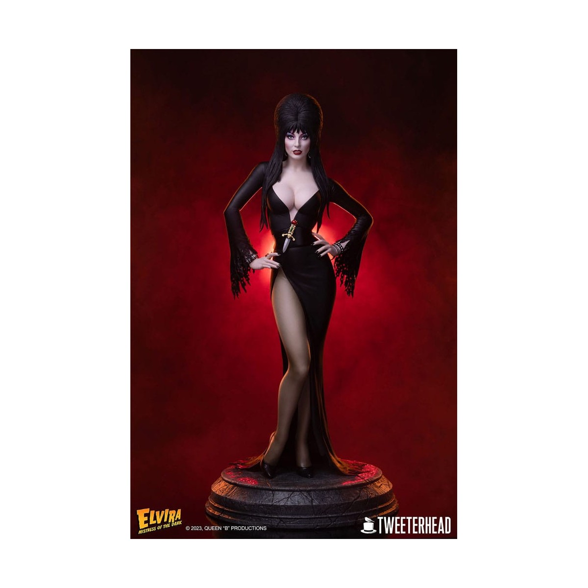 Tweeterhead - Elvira: Mistress of the Dark statue 1/4