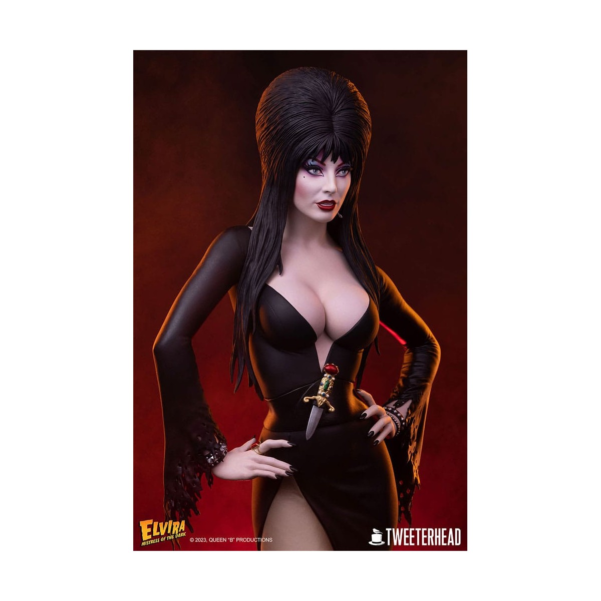 Tweeterhead - Elvira: Mistress of the Dark statue 1/4