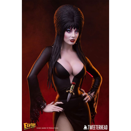 Tweeterhead - Elvira: Mistress of the Dark statue 1/4