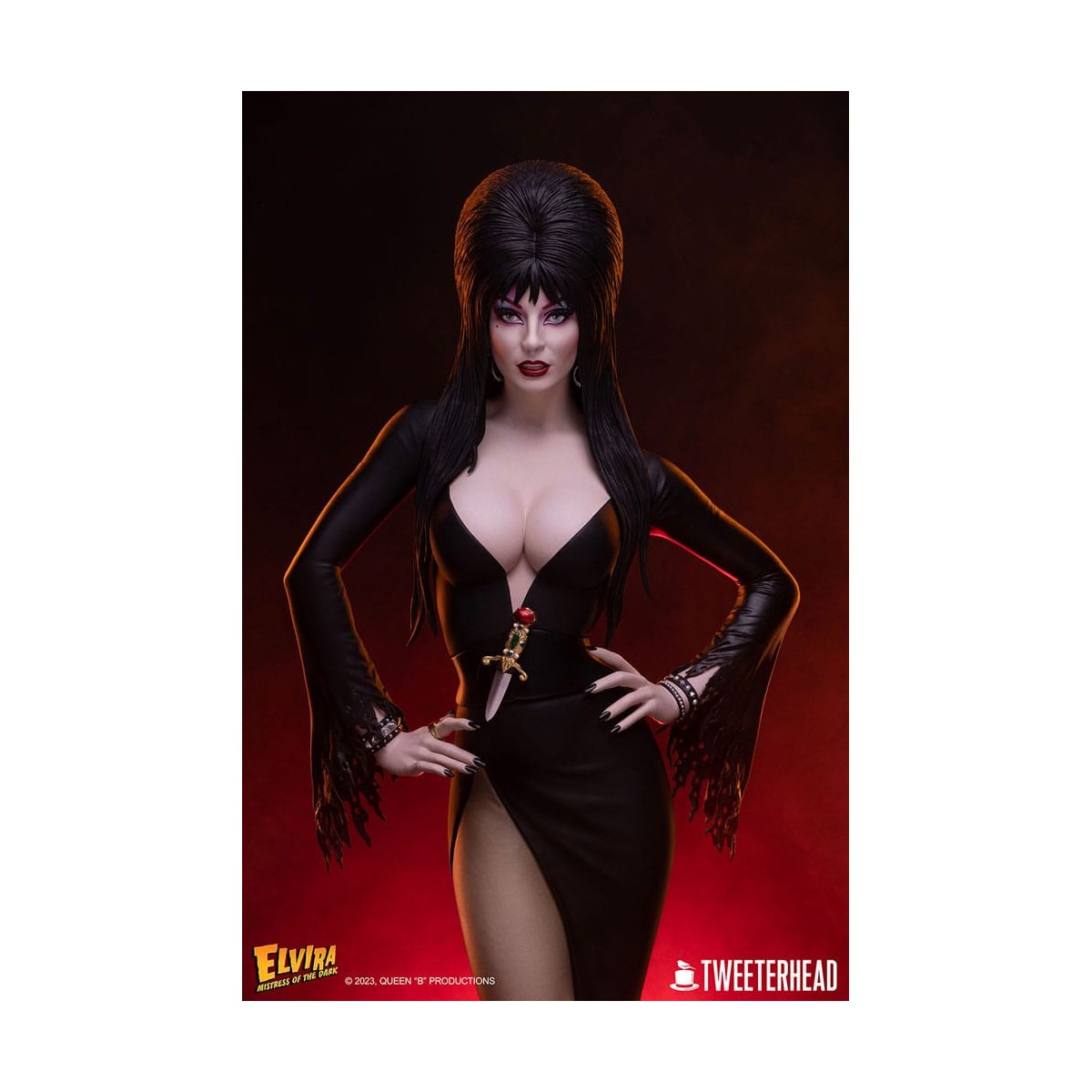 Tweeterhead - Elvira: Mistress of the Dark statue 1/4