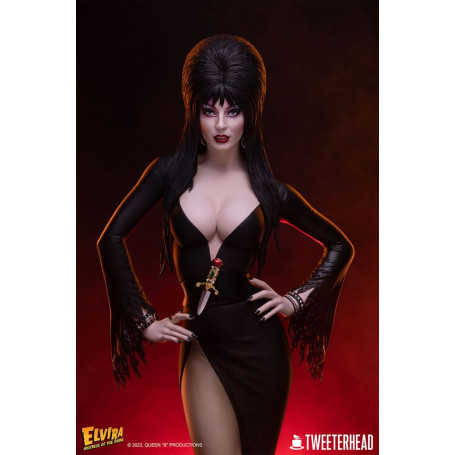 Tweeterhead - Elvira: Mistress of the Dark statue 1/4