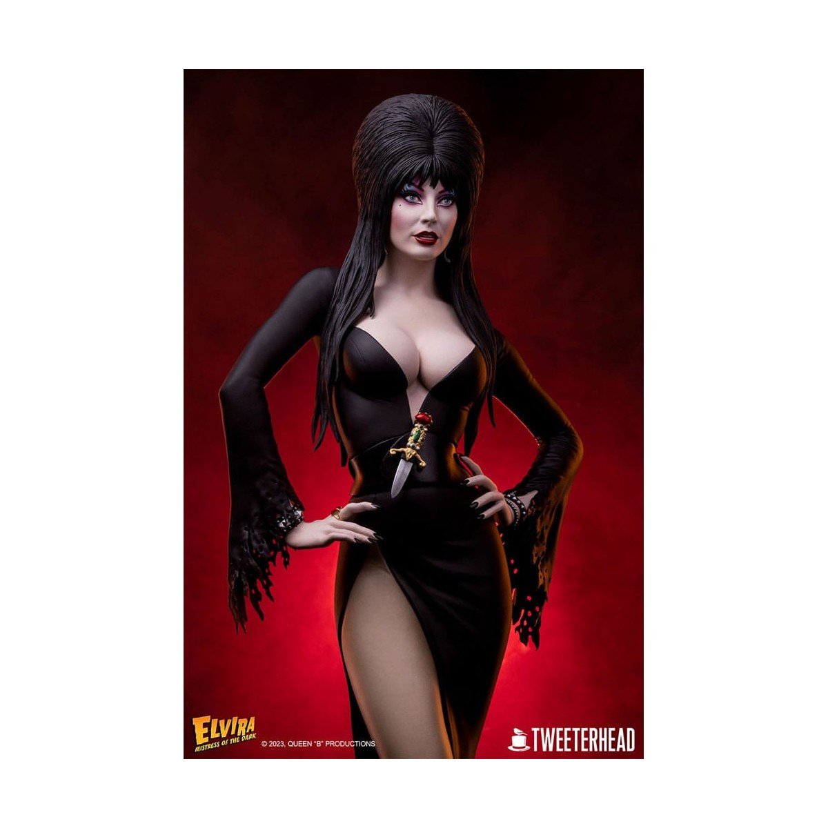 Tweeterhead - Elvira: Mistress of the Dark statue 1/4