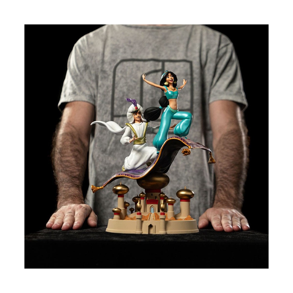 Iron Studios Disney Classics - Aladdin and Jasmine BDS Art Scale 1/10