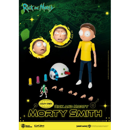 Beast Kingdom - Rick and Morty - Morty Smith Dynamic Action Heroes