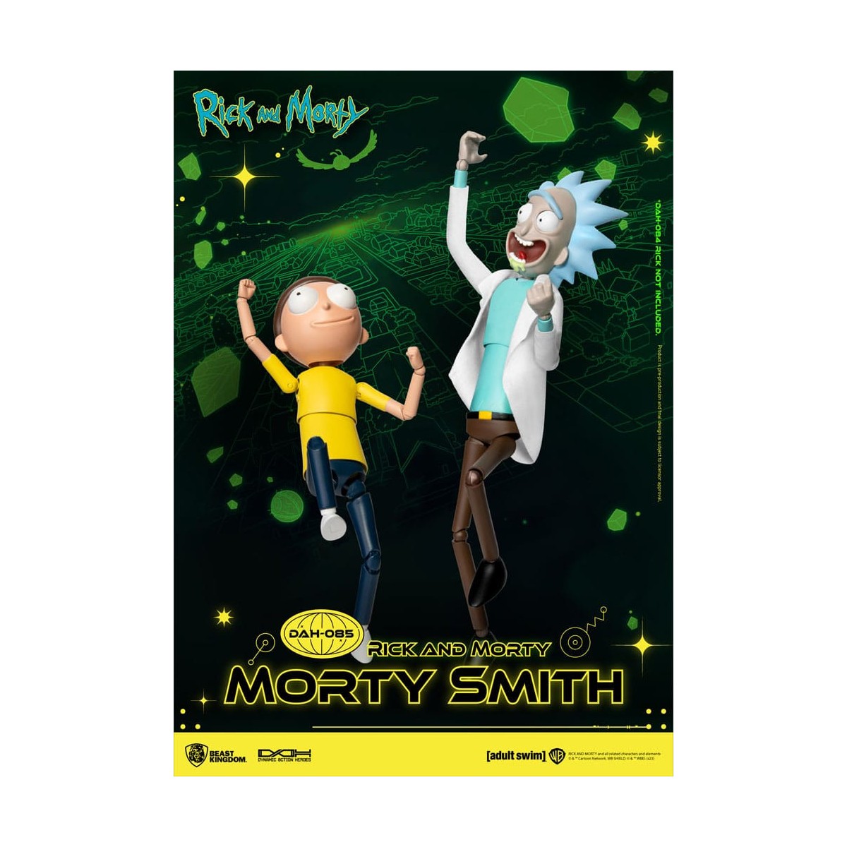 Beast Kingdom - Rick and Morty - Morty Smith Dynamic Action Heroes