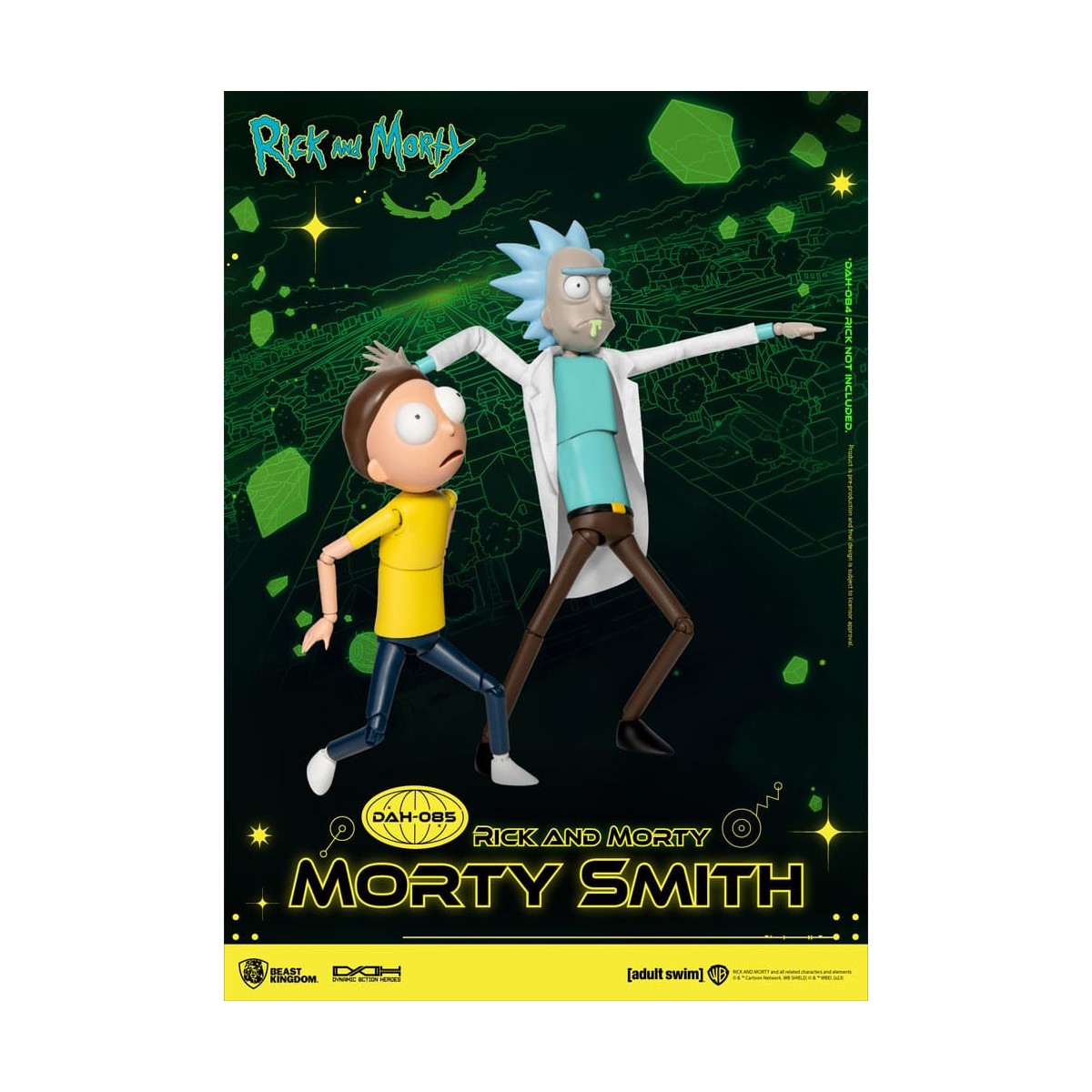 Beast Kingdom - Rick and Morty - Morty Smith Dynamic Action Heroes