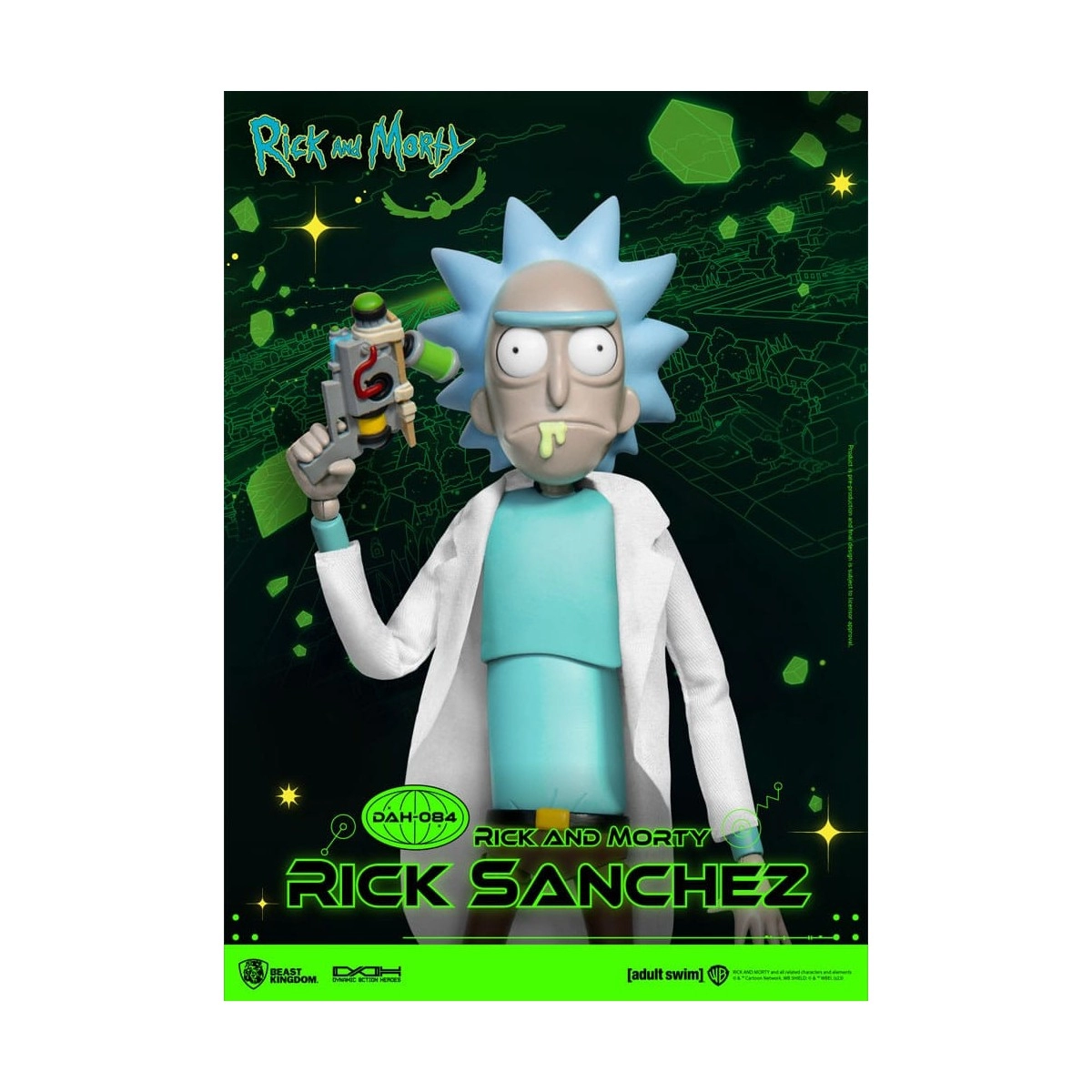 Beast Kingdom - Rick and Morty - Rick Sanchez Dynamic Action Heroes