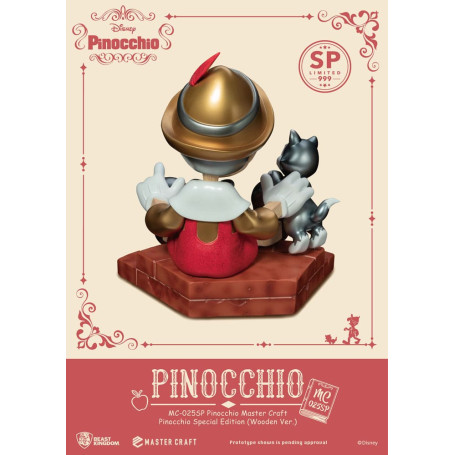 Beast Kingdom Disney - Master Craft Pinocchio Wooden Ver. Special Edition