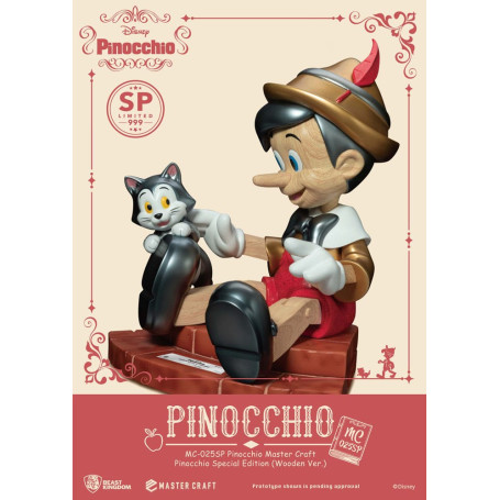 Beast Kingdom Disney - Master Craft Pinocchio Wooden Ver. Special Edition