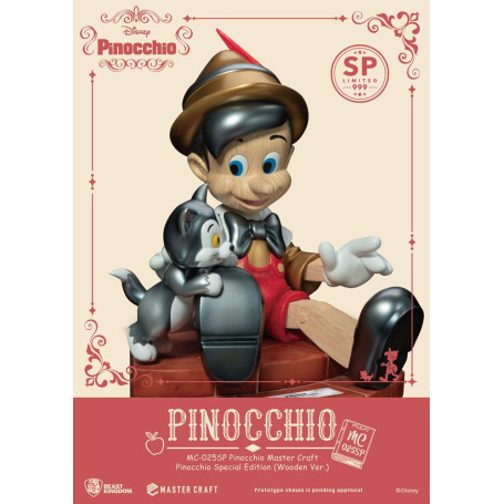 Beast Kingdom Disney - Master Craft Pinocchio Wooden Ver. Special Edition