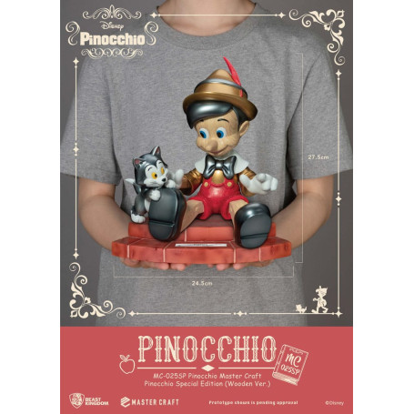 Beast Kingdom Disney - Master Craft Pinocchio Wooden Ver. Special Edition