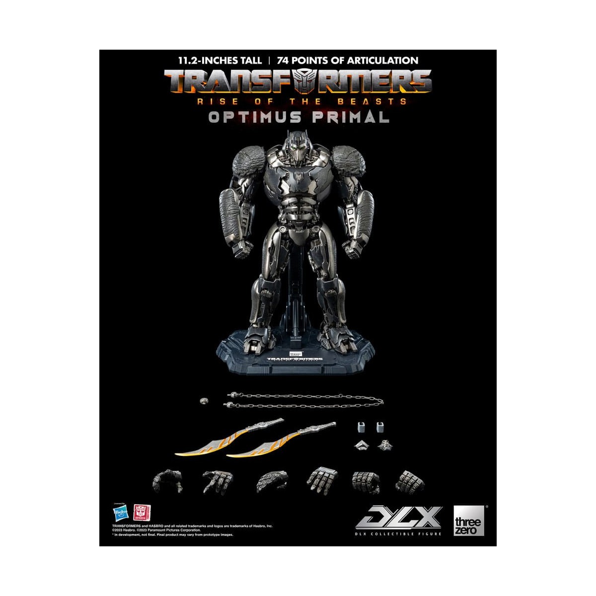 Three0 Transformers - DLX OPTIMUS PRIMAL 1/6 - Transformers: Rise of the Beasts